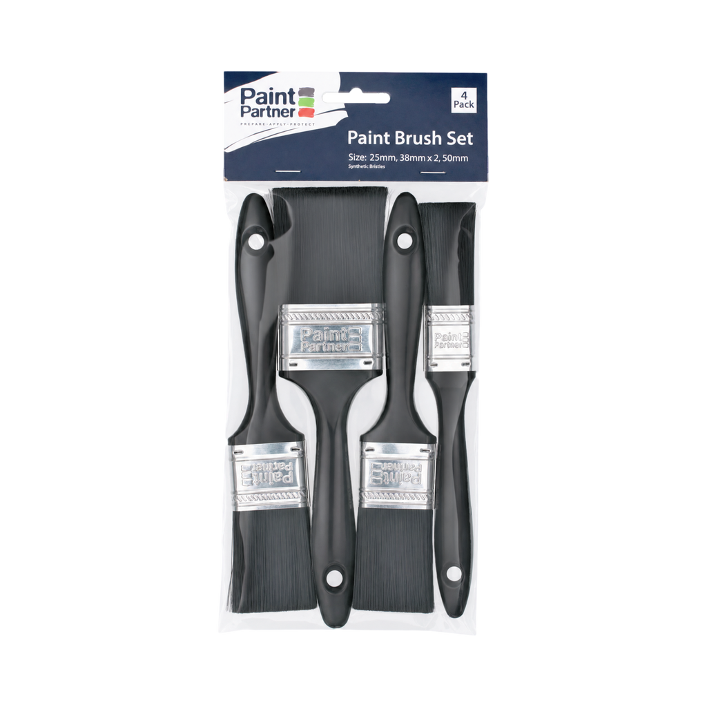 Paint Partner 4 Piece Paint Brush Set - Image 1 of 5