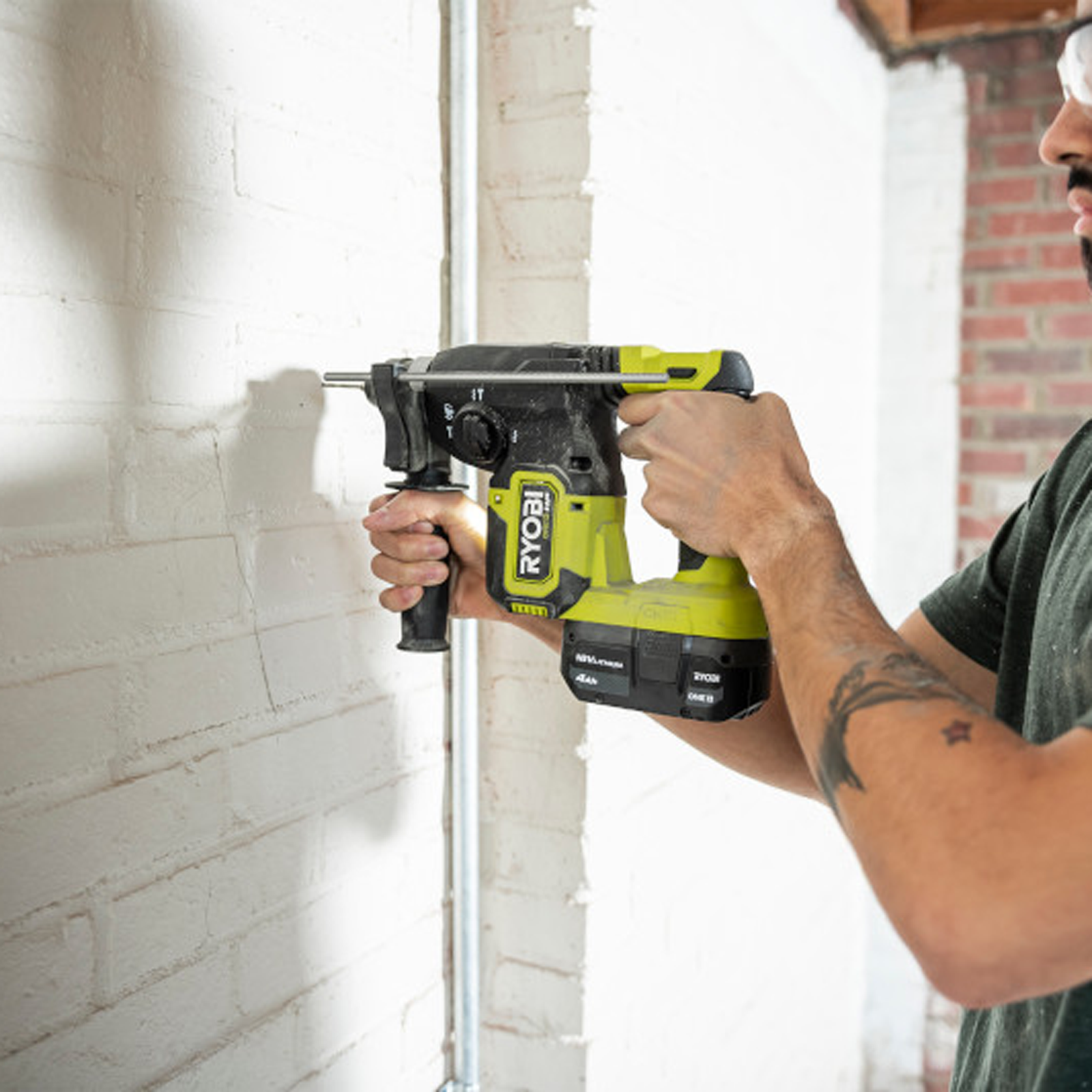 Ryobi 18V ONE+ HP Brushless SDS Rotary Hammer - Tool Only - Image 4 of 6