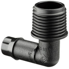 Pope 13 x 15mm Barbed Male Single Threaded Elbow - Image 1 of 5