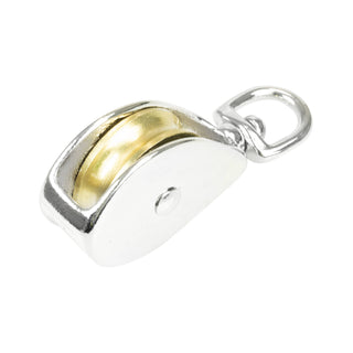 Pinnacle 50mm Nickel Plated Brass Pulley