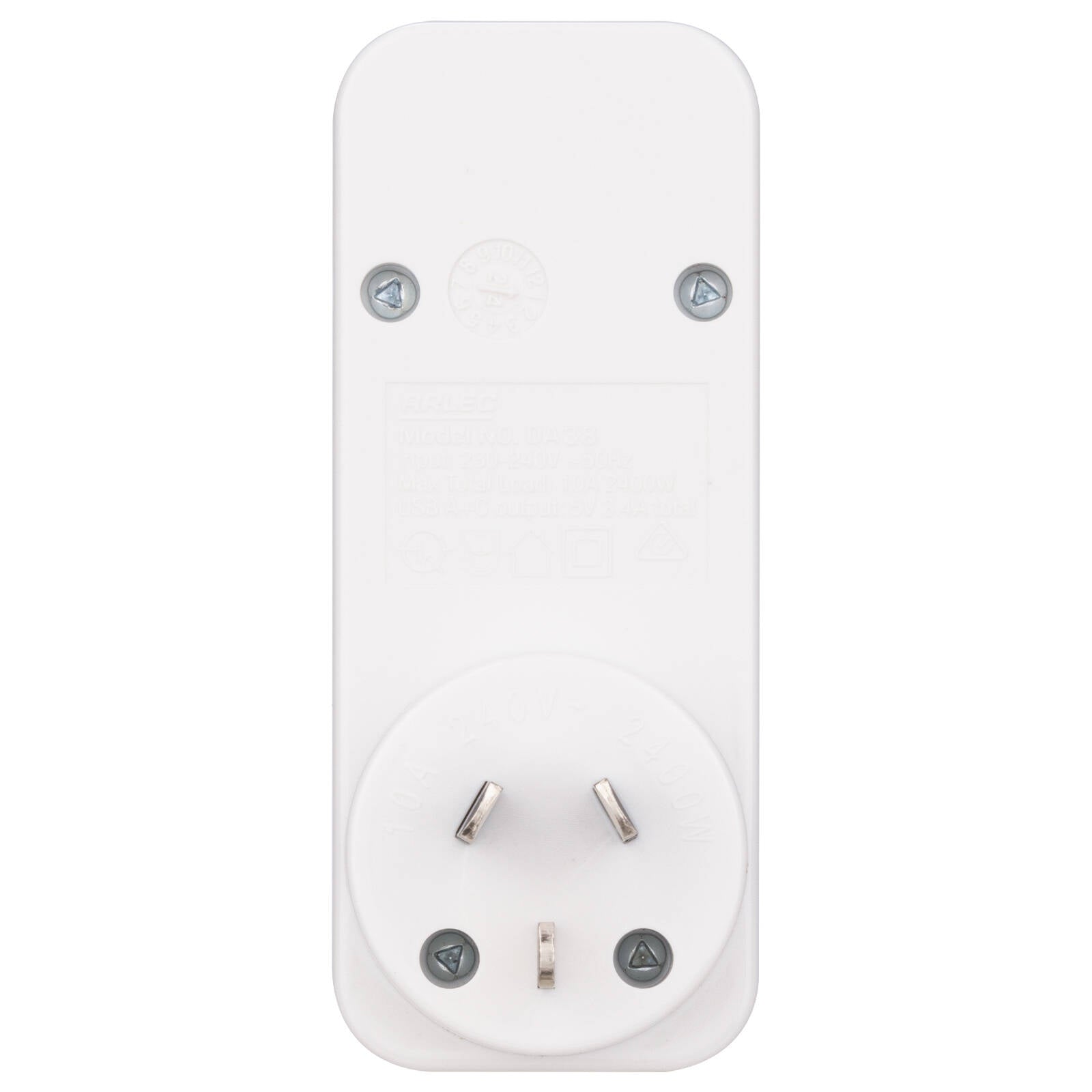 Arlec Compact Power Adapter With USB 3.4A - Image 4 of 4