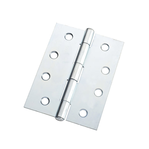Lane 100 x 75 x 1.6mm Zinc Plated Fixed Pin DURAsmooth™ Butt Hinge