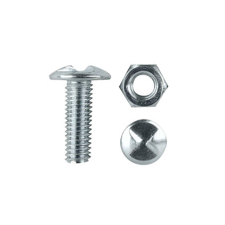 Pinnacle  M4 M5 M6 M8 Assorted Anti-Theft Bolts And Nuts - 50 Pack