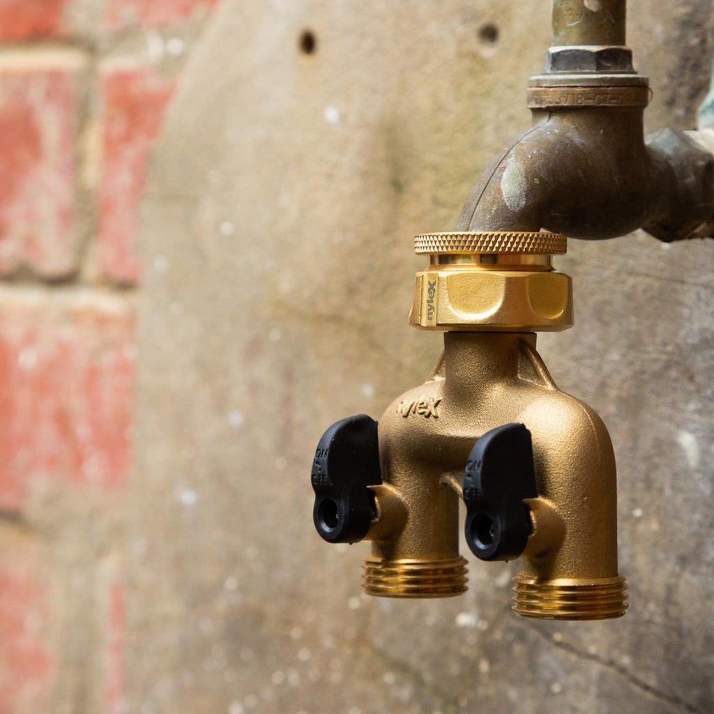 Nylex Brass Two Way Manifold - Image 8 of 11