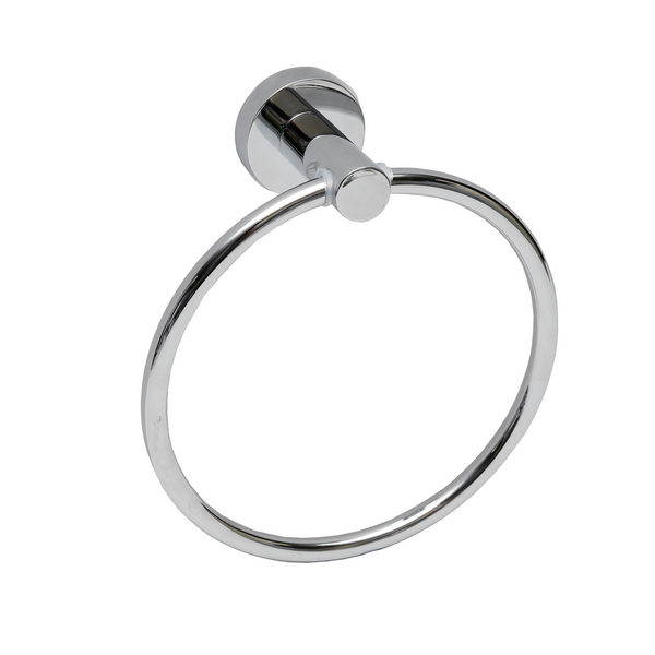 Estilo Chrome Bella Single Towel Ring