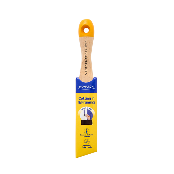 Monarch 25mm Cutting In And Framing Synthetic Paint Brush - 25mm