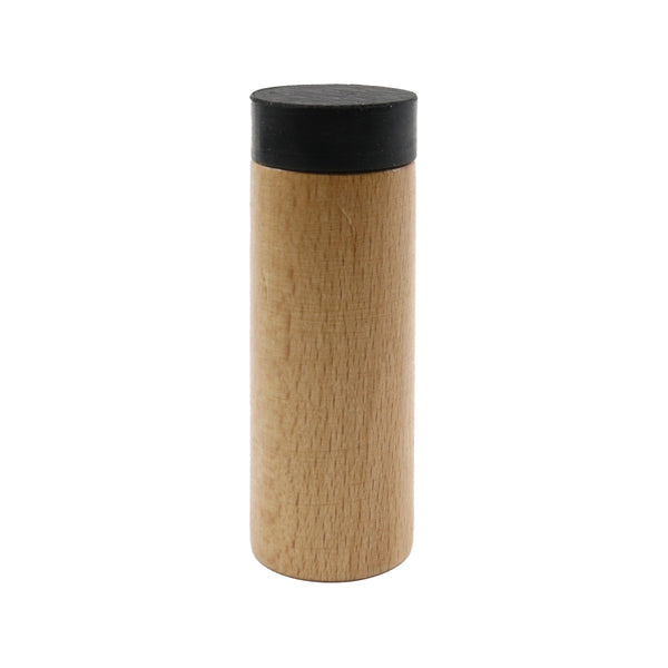 Adoored 75mm Light Stain Timber Bullet Door Stop - Light Stain