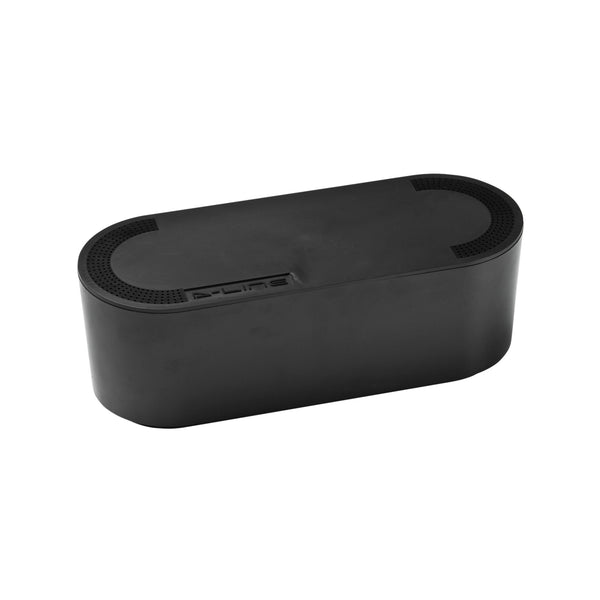 D-Line Small Black Cable Tidy Unit Management Box - Small