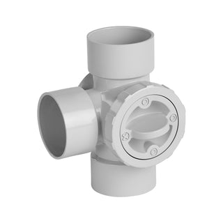 Rain Harvesting 90mm 3-Way Water Diverter