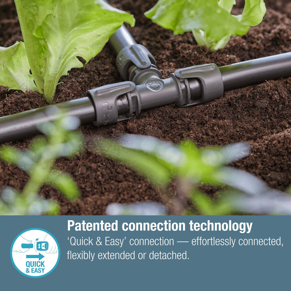 GARDENA 13mm Micro Irrigation T-Joint - 2 Pack - Image 5 of 9