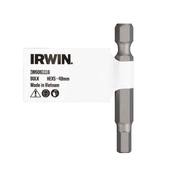 Irwin  50mm 1 / 4" Hex Power Bit