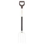 Fiskars White Digging Fork - Image 1 of 7