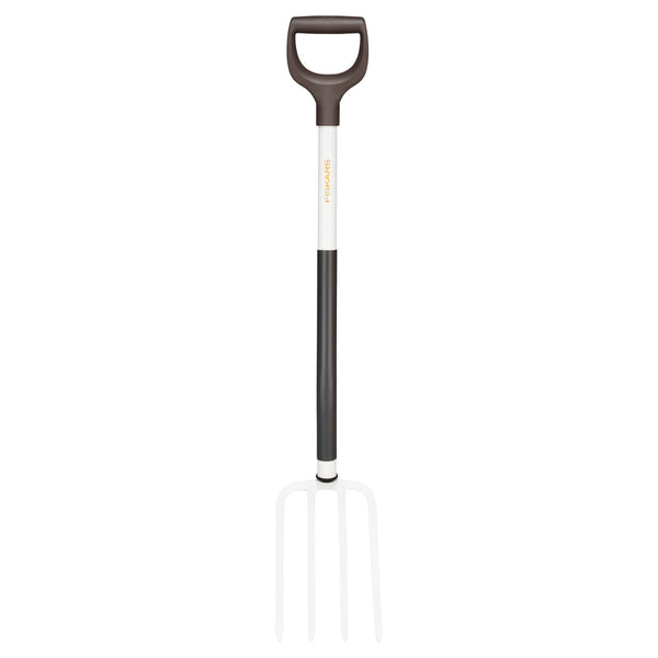 Fiskars White Digging Fork