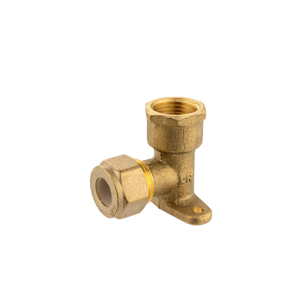 Brasshards 15C x 15FI Brass Female Lugged Compression Elbow LF