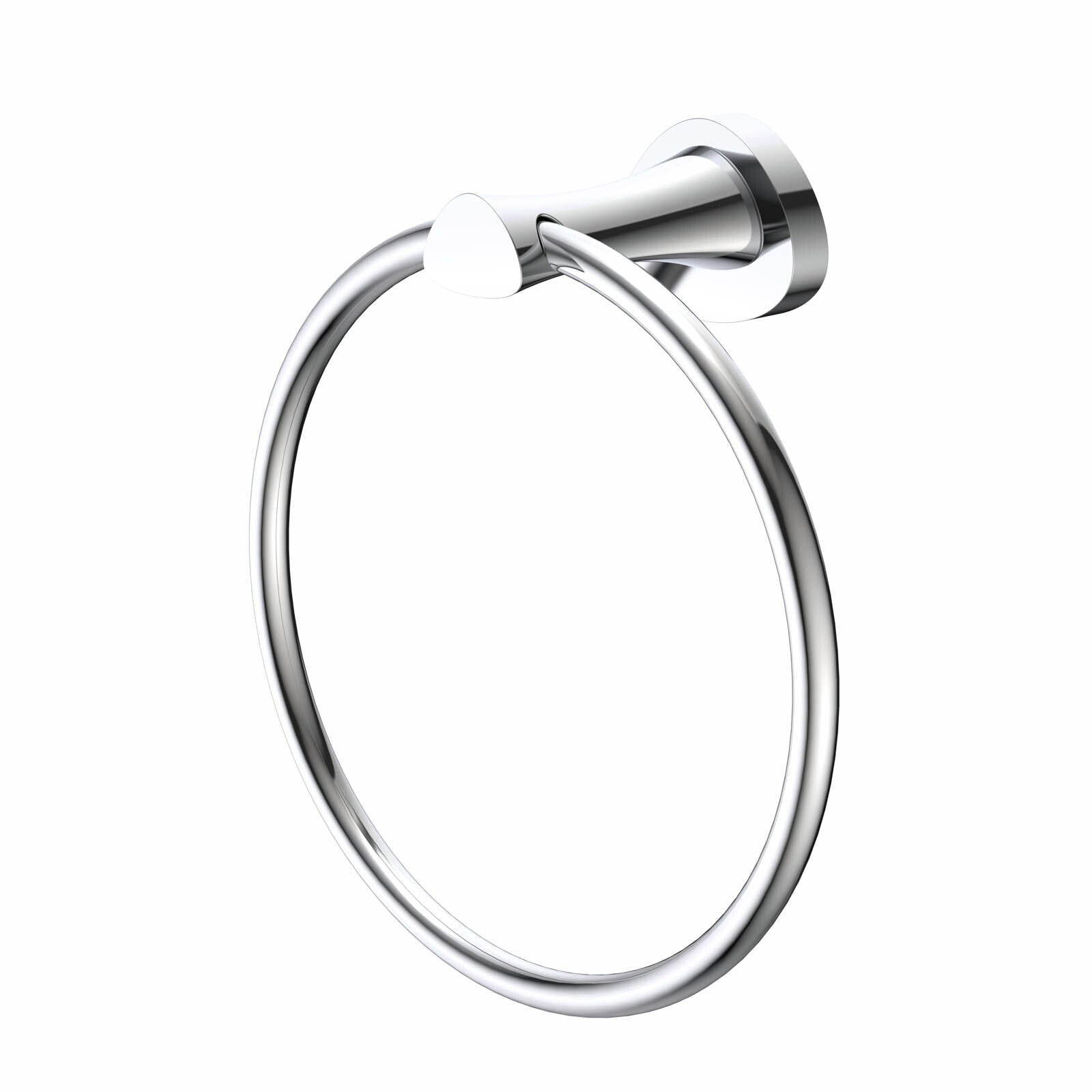 Caroma Polished Chrome Acacia Towel Ring - Image 1 of 2