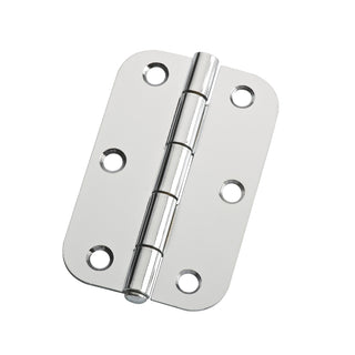 Lane 90 x 58 x 1.6mm Chrome Plated Loose Pin Durasmooth Radius Butt Hinge