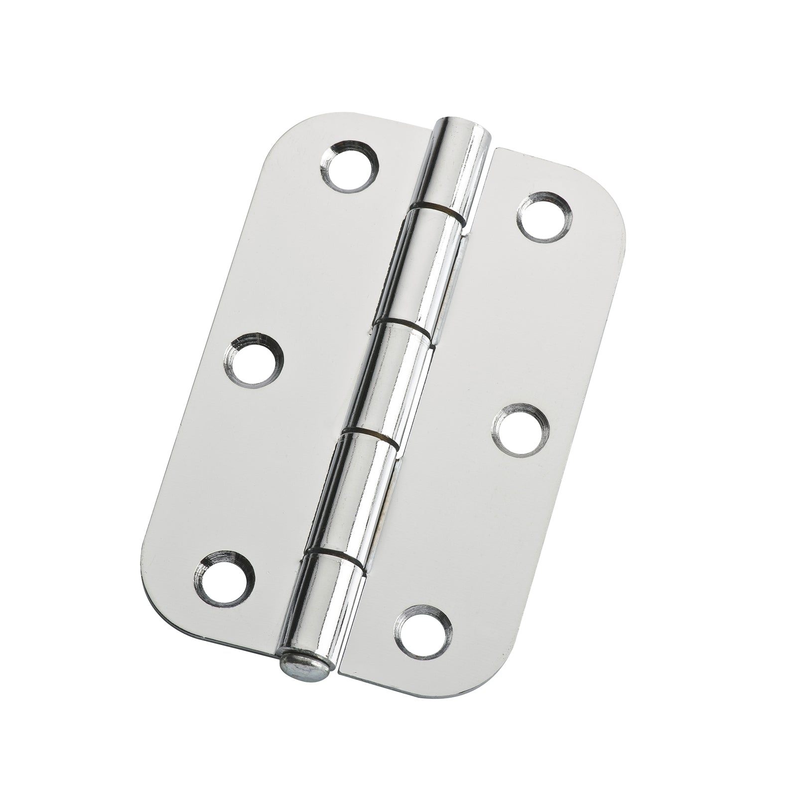 Lane 90 x 58 x 1.6mm Chrome Plated Loose Pin Durasmooth Radius Butt Hinge - Image 1 of 1