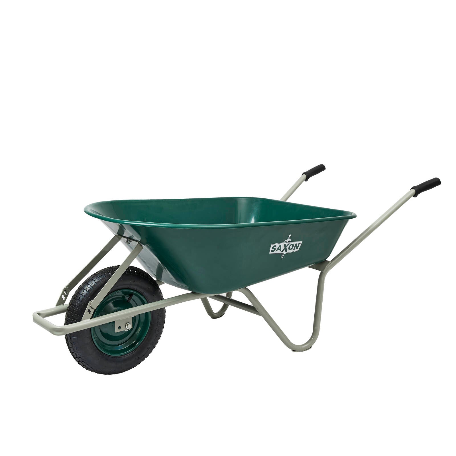 Saxon 14" Green Pix and Mix Wheelbarrow Wheel - Image 4 of 12