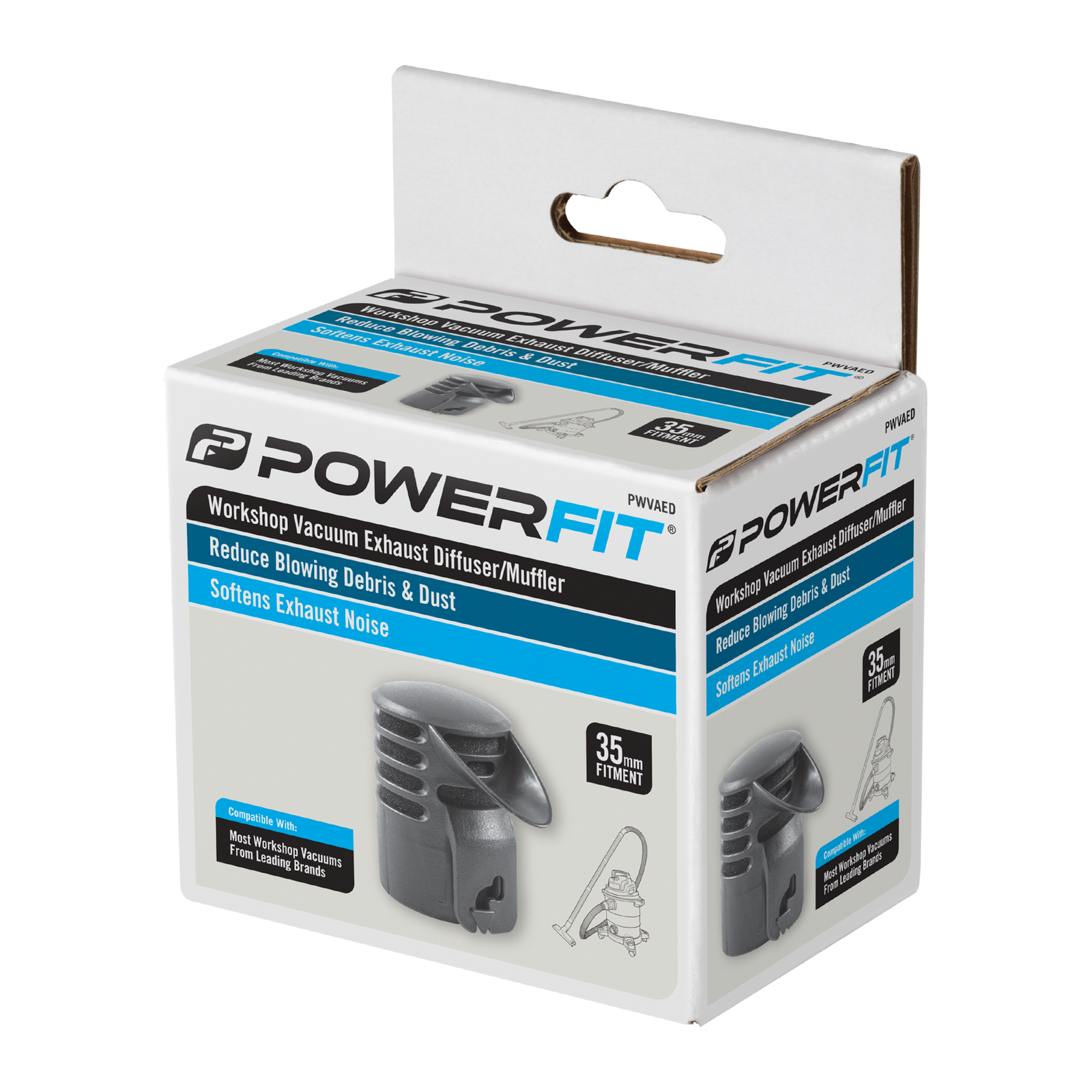 Powerfit Workshop Vacuum Exhaust Diffuser/Muffler - Image 3 of 4