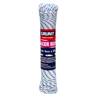 Grunt 4mm x 30m High Visibility Tracer Rope