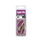 Pinnacle 5mm Yellow Zinc Plated Lynch Pin - 2 Pack - Image 2 of 2