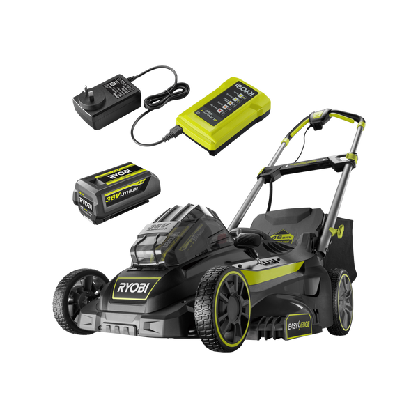 Ryobi 36V 46cm Brushless Lawn Mower 4.0Ah Kit RLM36X46BL