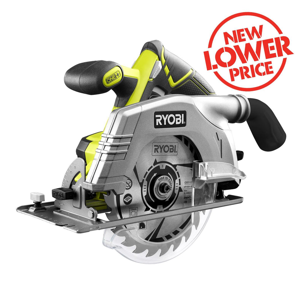 Ryobi 18V ONE+ 165mm Circular Saw R18CS-0 - Skin Only - Image 1 of 7