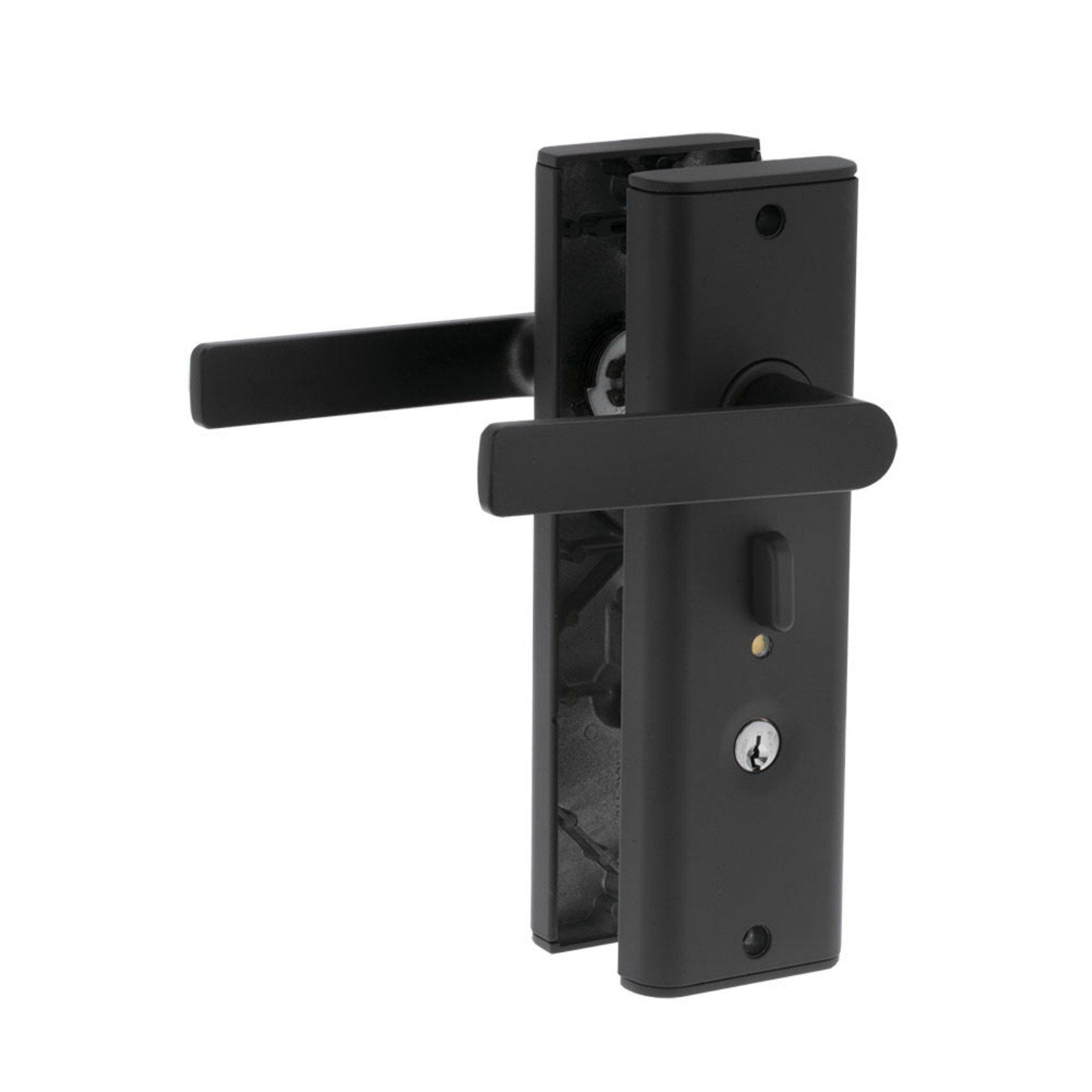 Lockwood Matt Black Nexion Vision Element Entrance Lockset - Image 1 of 1