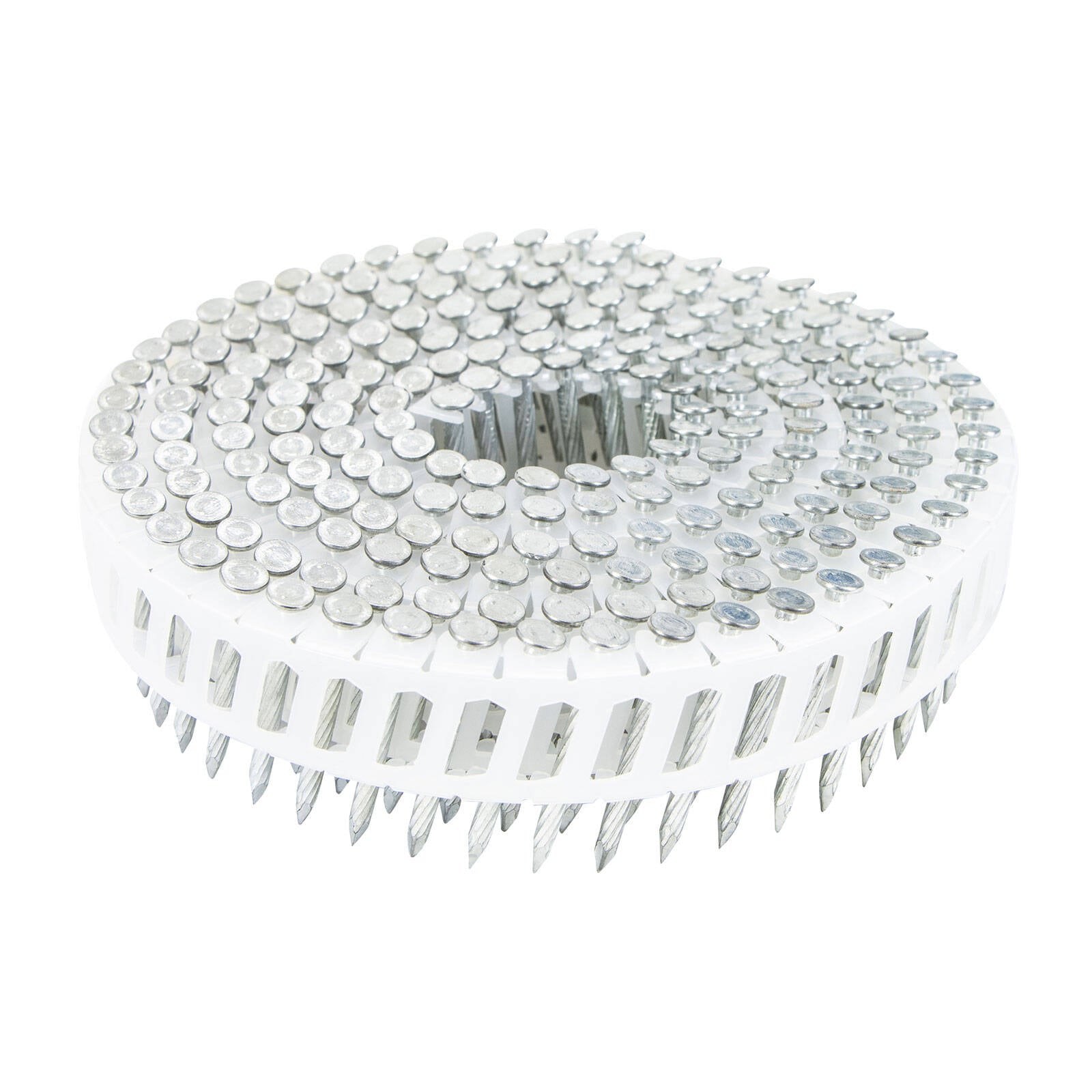 Titan 32 x 2.5mm Hardened Electro Galvanised Collated Coil Nail Screw - 3600 Pack - Image 5 of 5