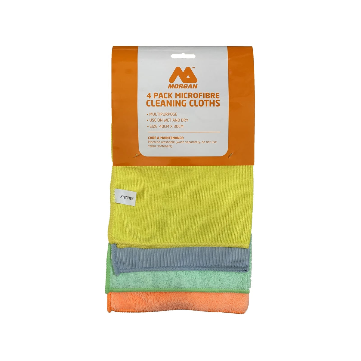 Morgan 4PK Cleaning Cloths - Image 1 of 1