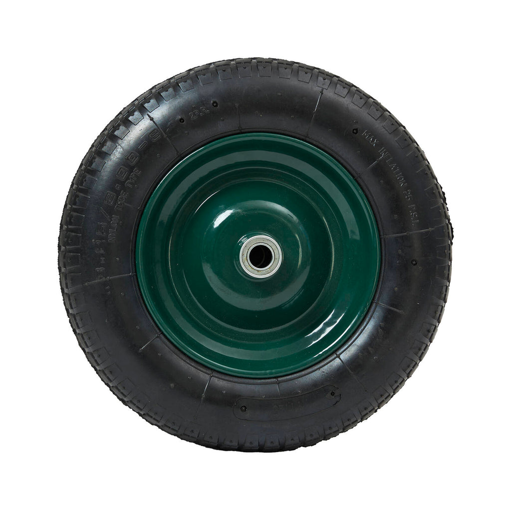 Saxon 14" Green Pix and Mix Wheelbarrow Wheel - Image 3 of 12