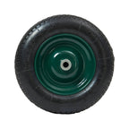 Saxon 14" Green Pix and Mix Wheelbarrow Wheel - Image 3 of 12