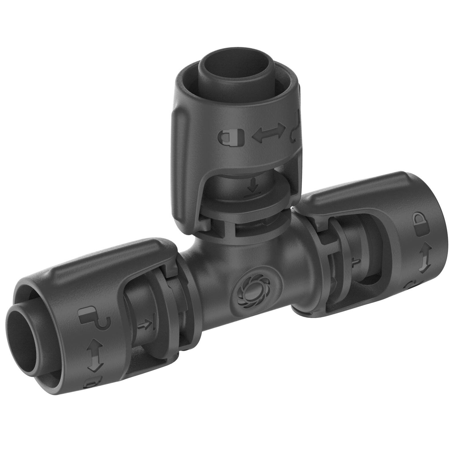 GARDENA 13mm Micro Irrigation T-Joint - 2 Pack - Image 1 of 9