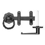 Pinnacle Black Colonial Gate Latch - Image 1 of 2