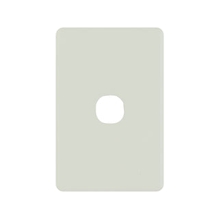 Deta S-Line Brushed Gold Finish 1 Gang Switch Cover Plate - Brushed Gold