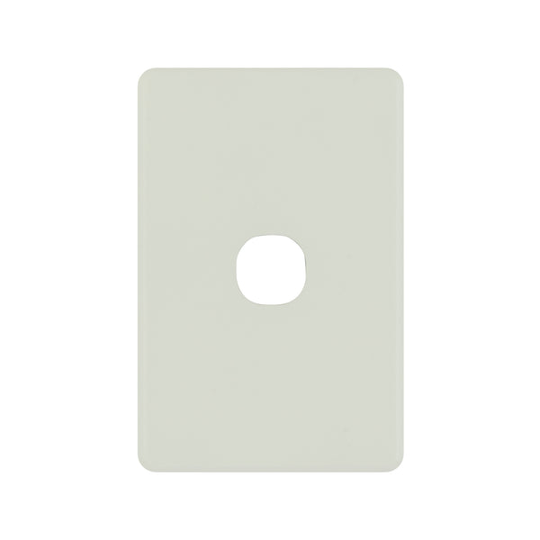 Deta S-Line Brushed Gold Finish 1 Gang Switch Cover Plate - Brushed Gold