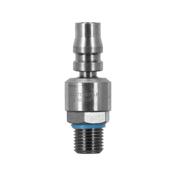 Powerfit Nitto Style 1/4" Male Swivel Coupler