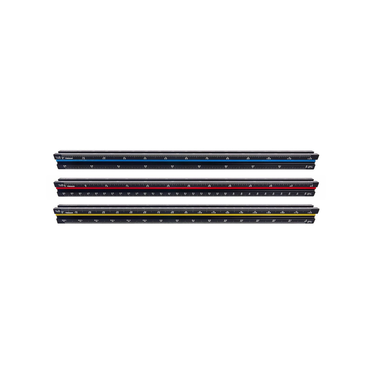 Trojan 300mm Triangle Scale Ruler - Image 2 of 2
