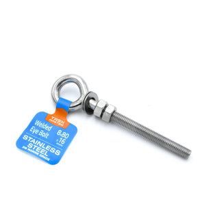 Taskmaster 8 x 80 x 16mm 316 Stainless Steel Eye Bolt Weld