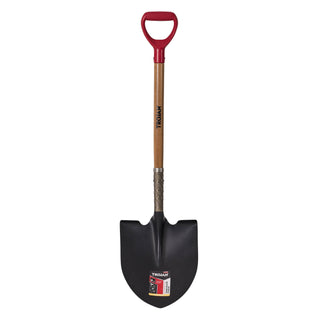 Trojan Round Mouth Shovel Timber D-Handle