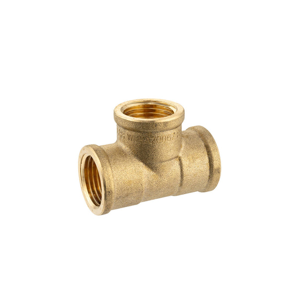 Brasshards 15mm Brass Threaded Tee LF