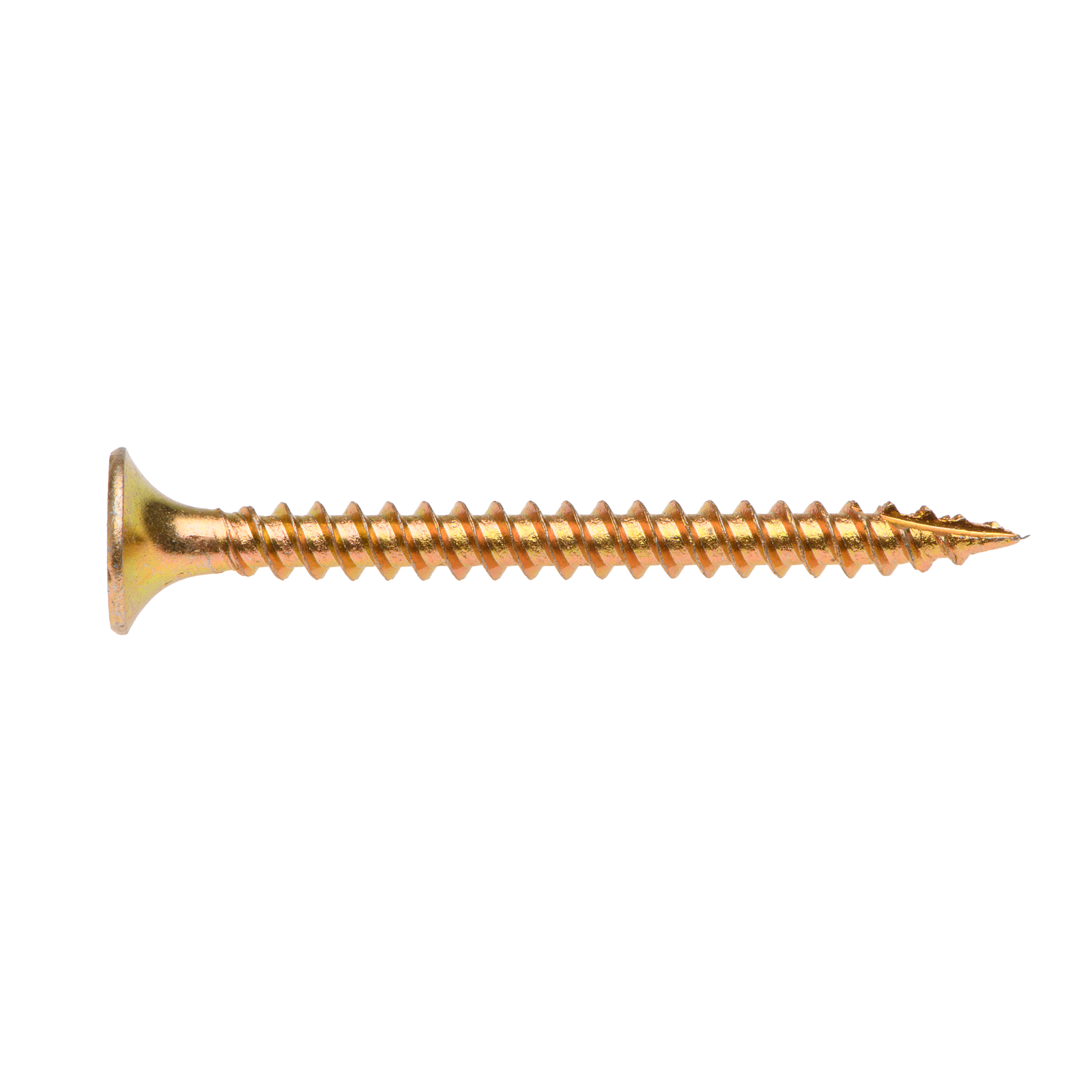 Buildex 6G x 40mm Gold Passivated Plasterboard Screws - 100 Pack - Image 2 of 3