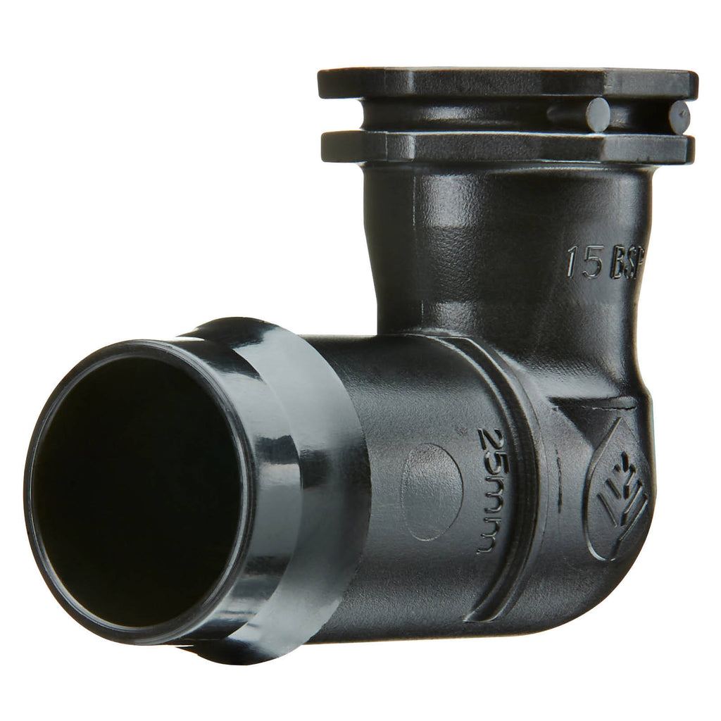 Pope 25 x 15mm BSP Female Threaded Poly Elbow - Image 1 of 4