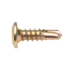 Buildex 10G x 16mm Gold Passivated Sheet Metal Screws - 100 Pack - Image 3 of 9