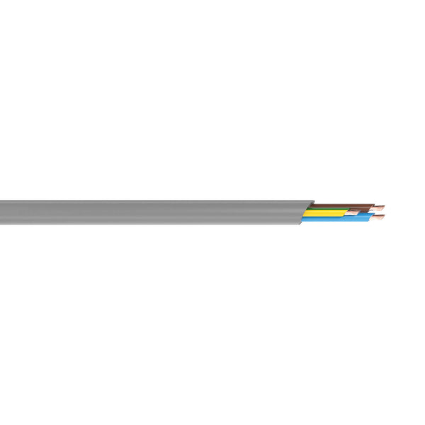 DETA 20m 1.5mm² Grey 3-Core Cable