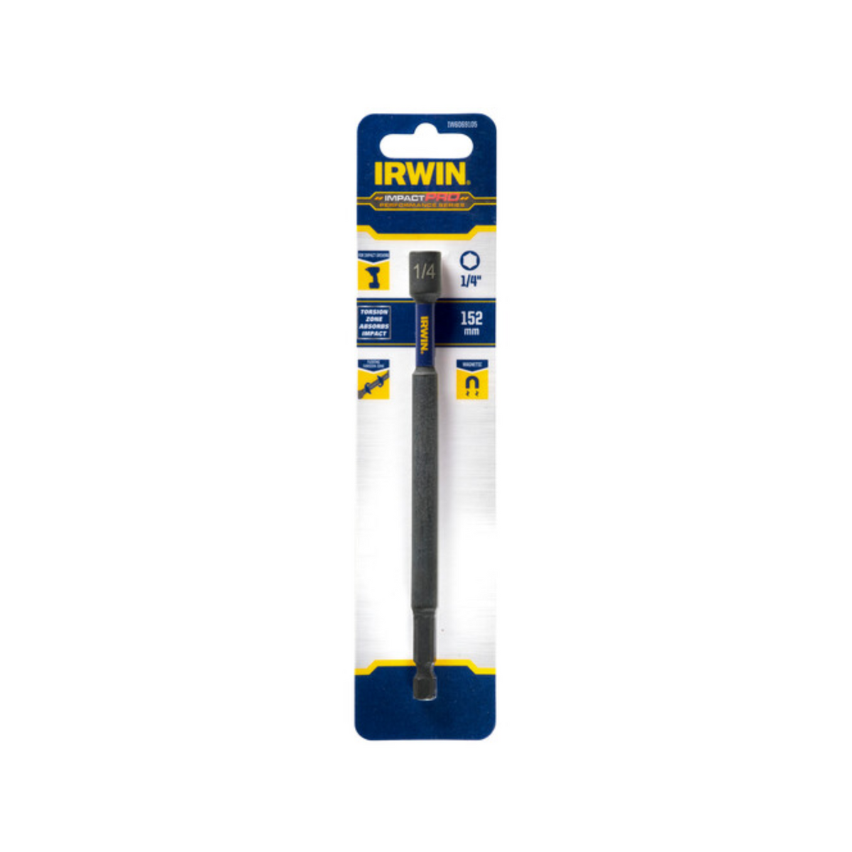 IRWIN 152mm 1/4" Impact Pro Performance Nutsetter - Image 1 of 2