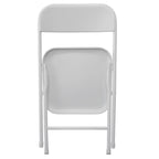 Marquee White Folding Chair - Image 5 of 9