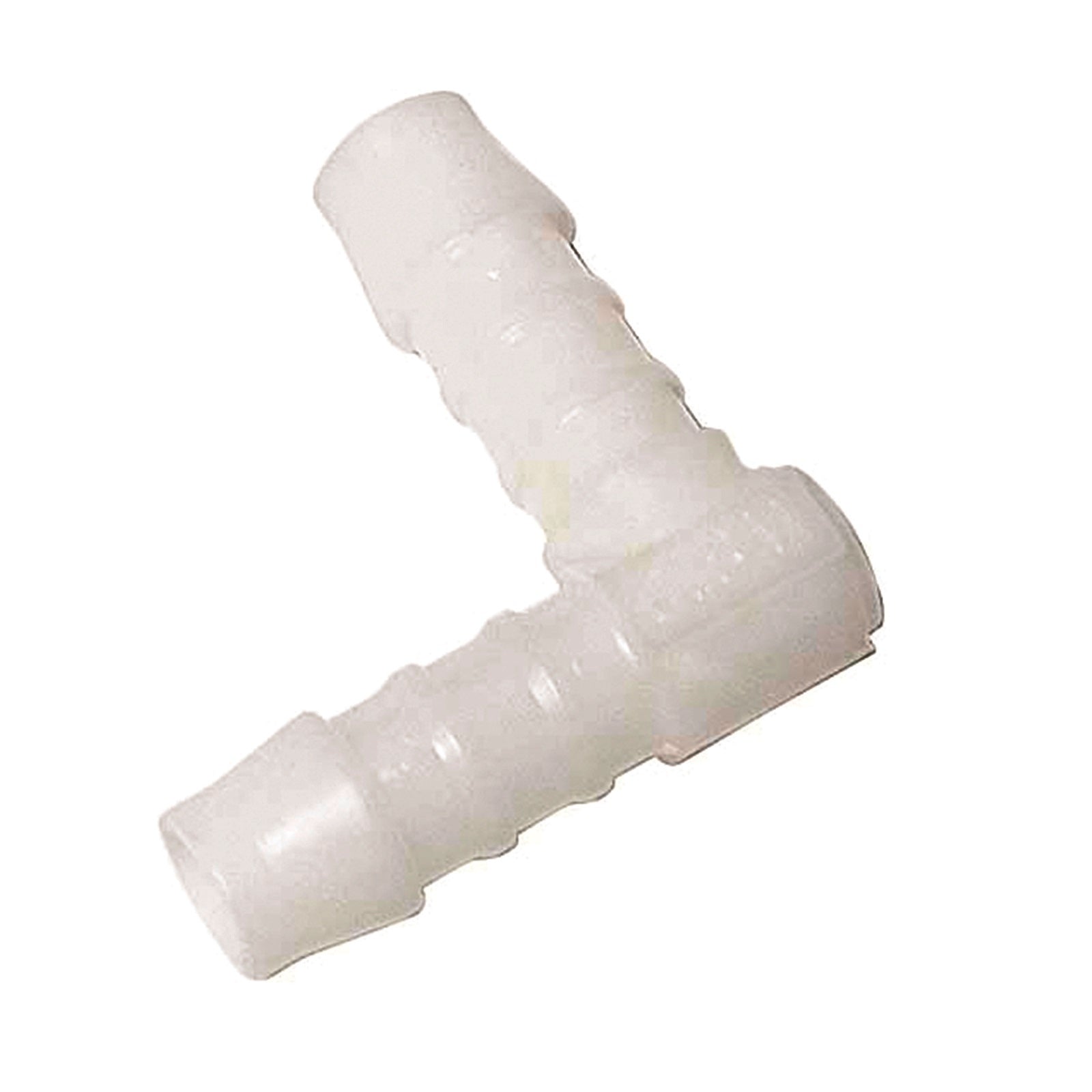 GD Watermark 5mm Clear Vinyl Tube Fitting Elbow Connector - 5 Pack - Image 1 of 1