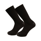 Tradie Men's Black Heavy Duty Work Crew Socks 3 Pack Size 7-10 - Image 4 of 15