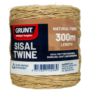 GRUNT 300m Natural Sisal Twine